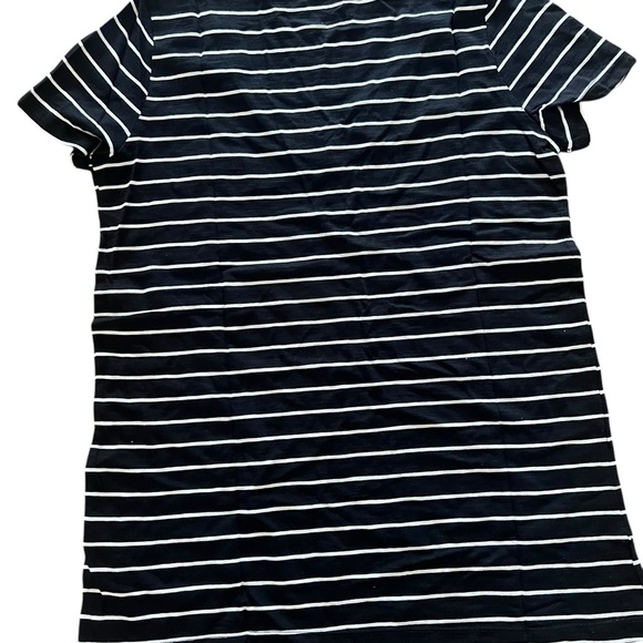 Caslon Black and White Fitted Short Sleeve Tee - Picture 2 of 5